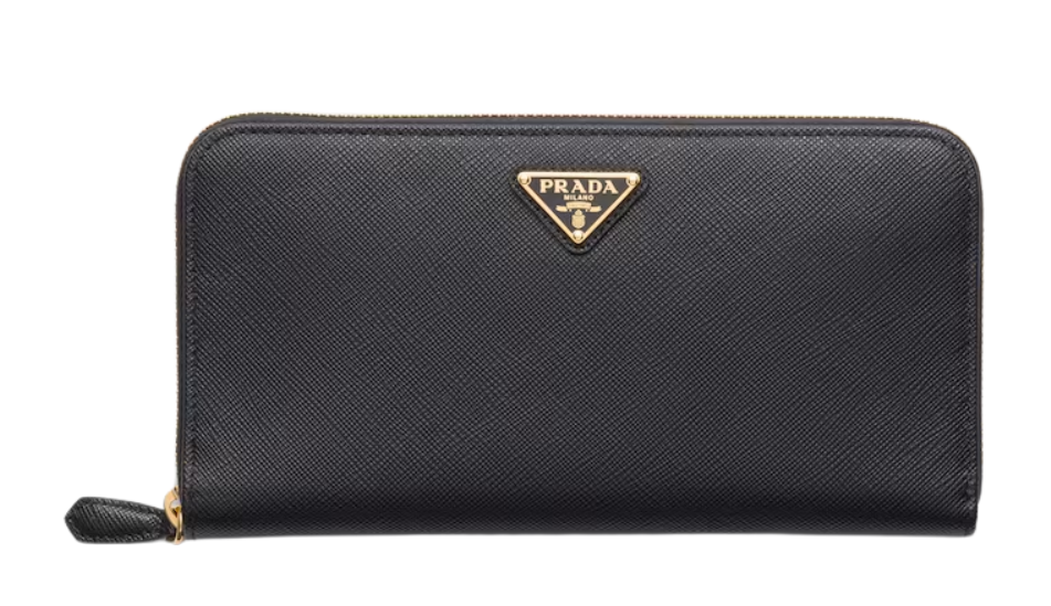 Large Saffiano Leather Wallet