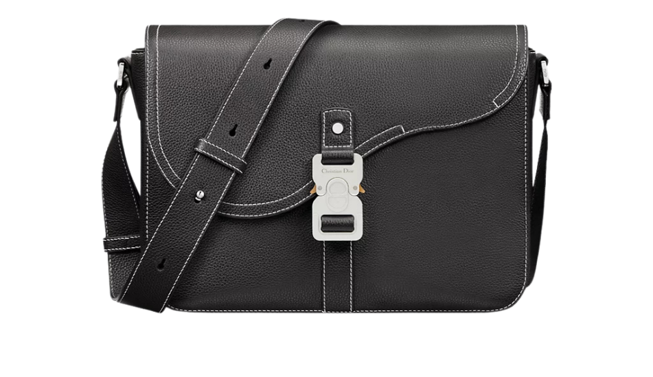 Saddle Messenger Bag with Flap