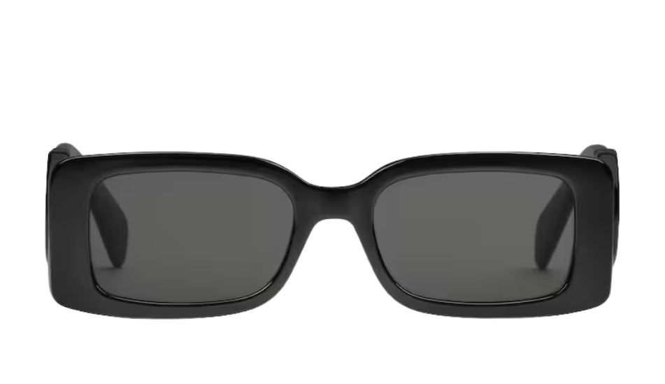 Rectangular-frame sunglasses