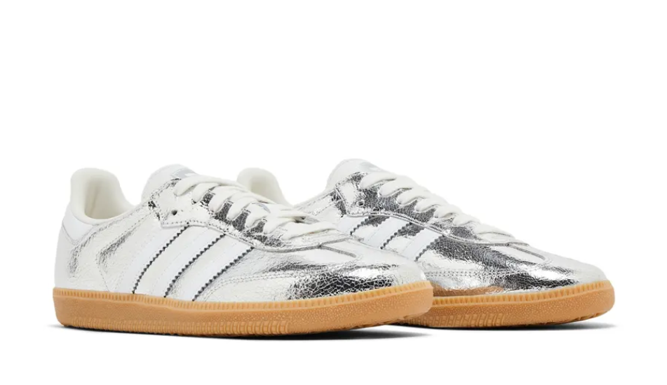 Wmns Samba OG 'Cracked Metallic Pack - Silver'