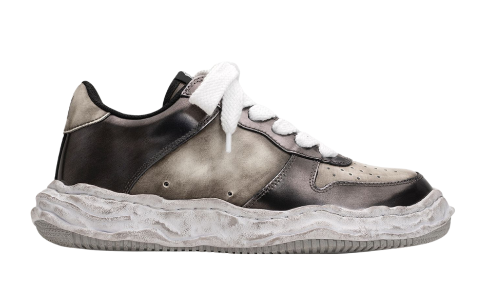 Mannahatta NYC x MMY "WAYNE" OG Sole Brush Off Leather Low-top Sneaker