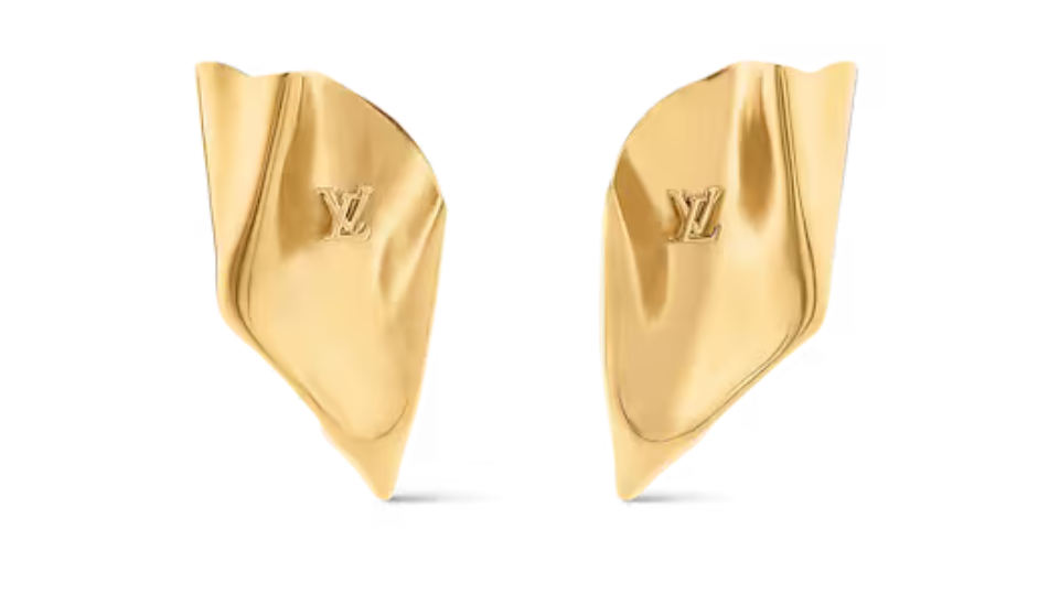 LV Sculptural Earrings