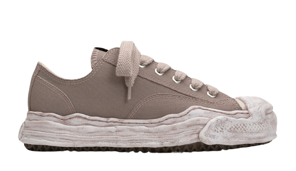 "HANK" OG Sole Garment Dyed Canvas Low-top Sneaker