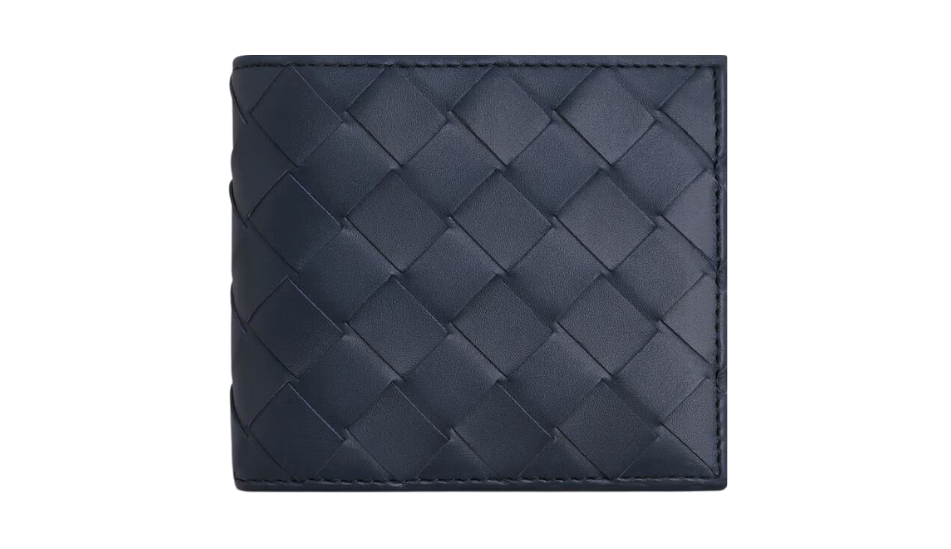 Intrecciato Bi-Fold Wallet With Coin Purse