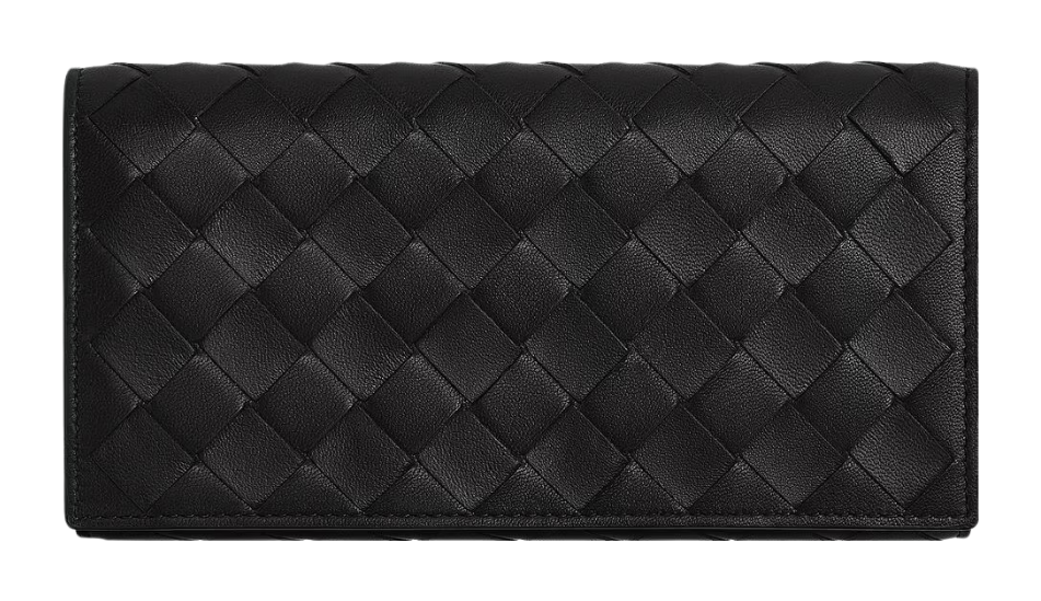 Intrecciato Large Flap Wallet