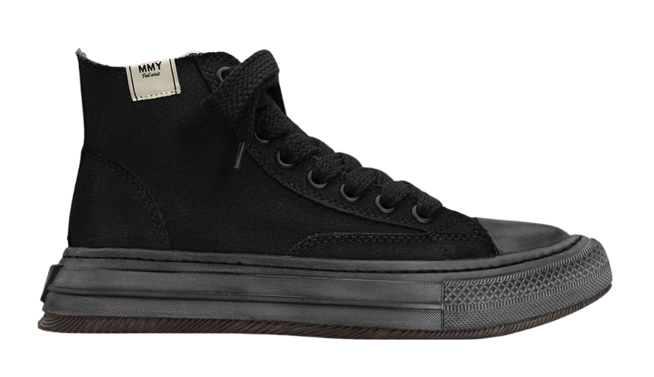 "YUCCA" OG Sole Over-dyed Canvas High-top Sneaker