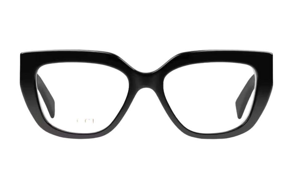Cat-eye optical frame