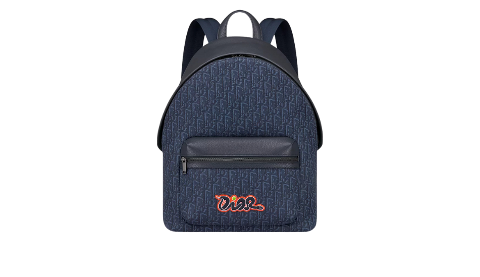 DIOR AND KAWS Rider 2.0 Zipped Backpack