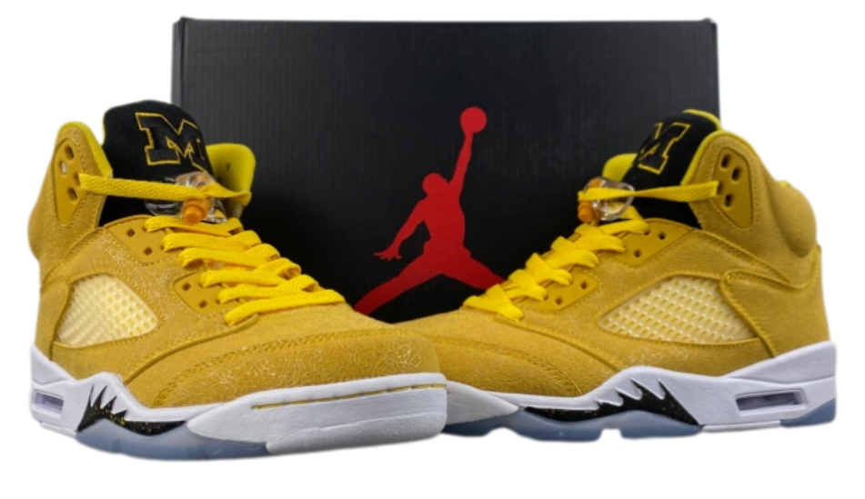 Jordan Air Jordan 5 Retro limited edition yellow deerskin