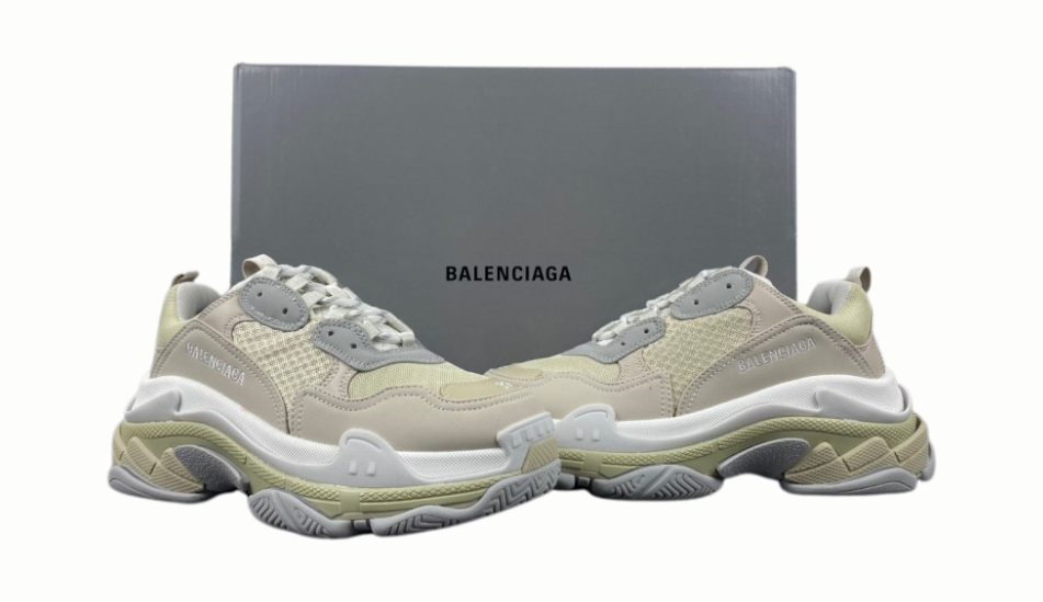 BALENCIAGA gray light green