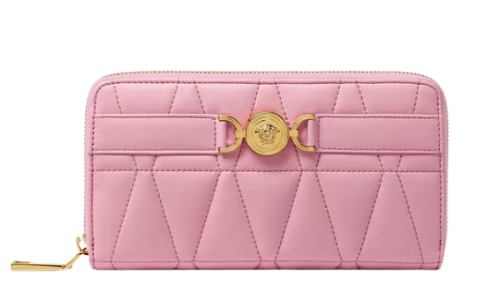 Medusa '95 Quilted Long Wallet