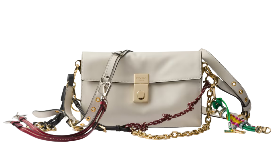 Prada Soft Sound small leather shoulder bag