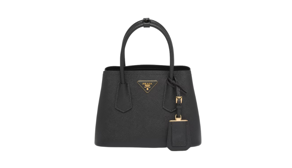 Small Prada Double Saffiano leather bag