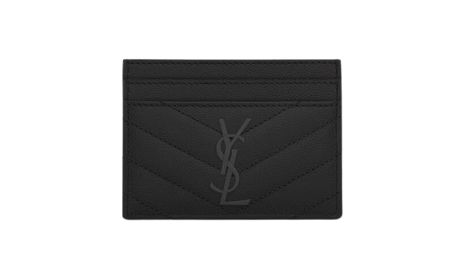 CASSANDRE MATELASSÉ card case in grain de poudre leather