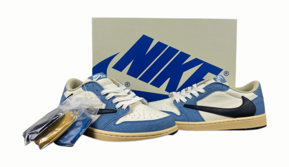 Travis Scott x Nike Air Jordan 1 Low OG SP Denim Blue