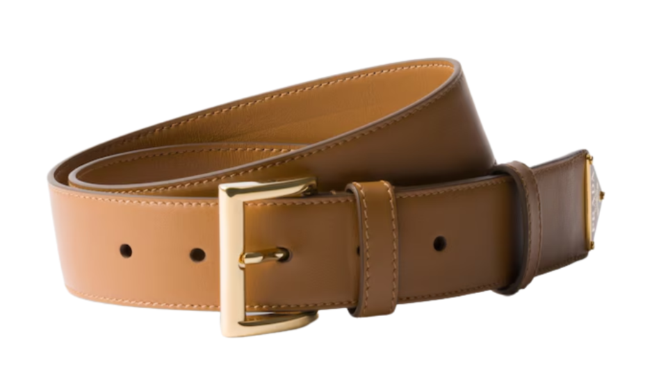 Leather belt