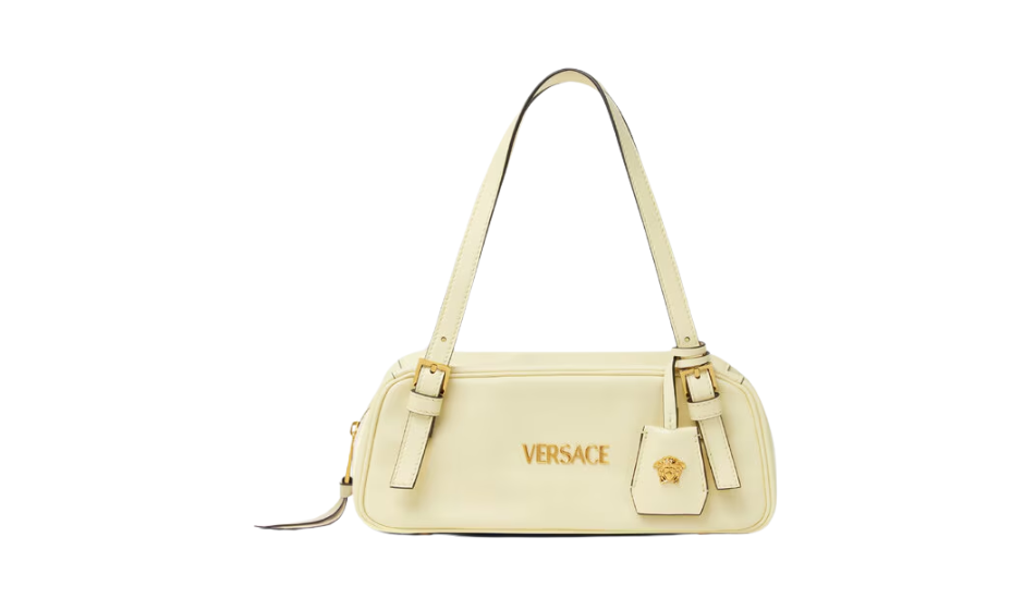 Versace Tag Bowling Shoulder Bag
