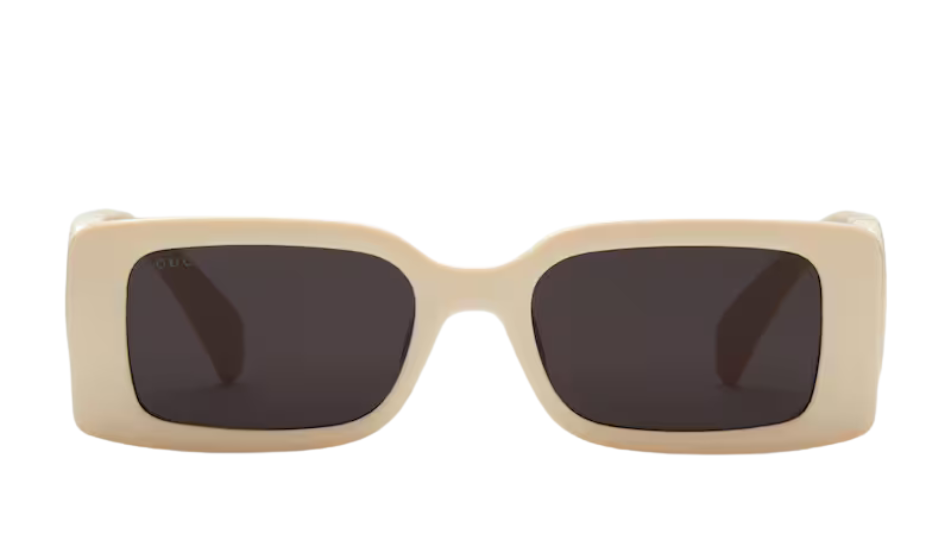Rectangular-frame sunglasses