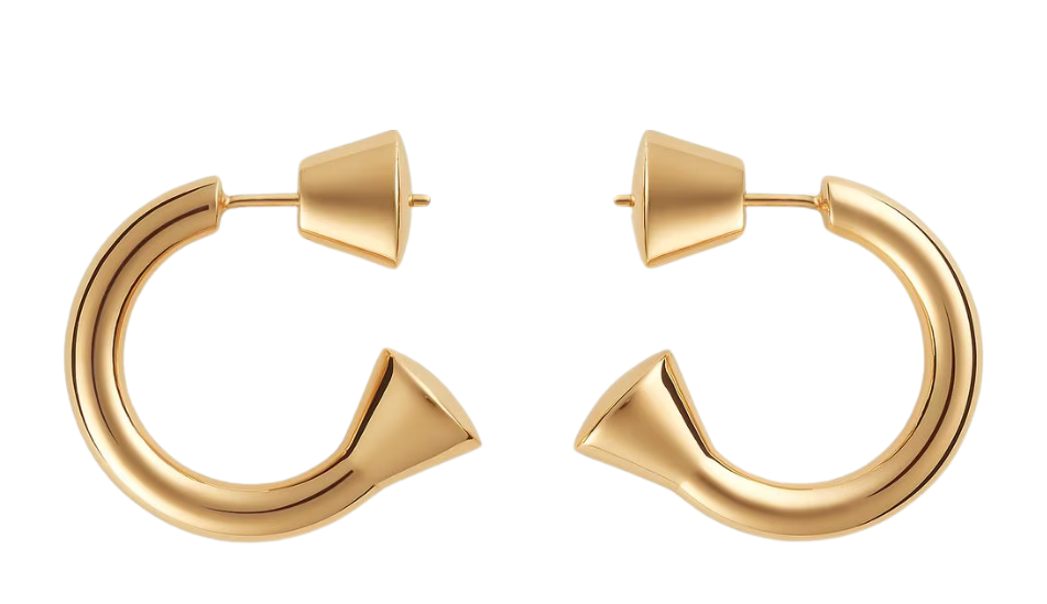 Ellipse Hoop Earrings