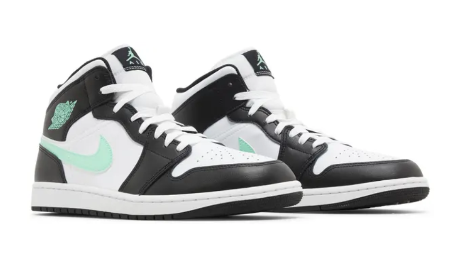 Air Jordan 1 Mid 'Green Glow'