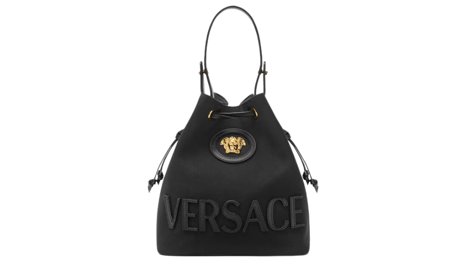 La Medusa Canvas Bucket Bag