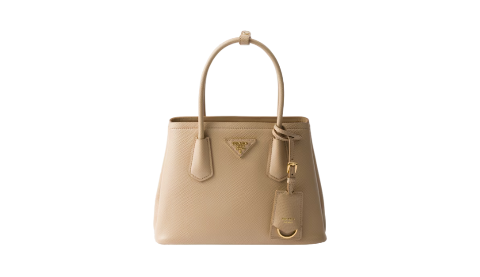 Small Prada Double Saffiano leather bag
