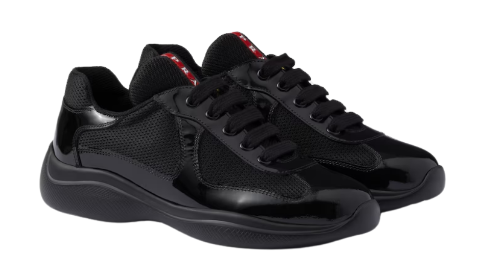 Prada America's Cup biker fabric sneakers