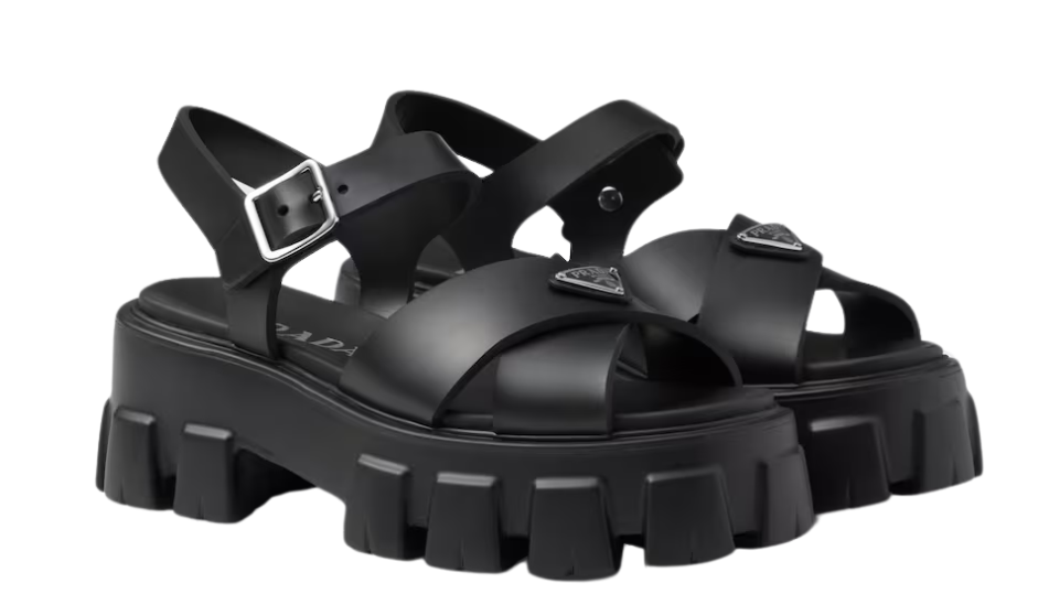 Monolith rubber sandals
