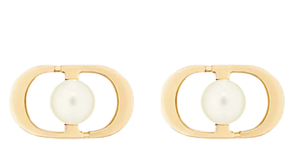 Medium Petit CD Jolie Stud Earrings