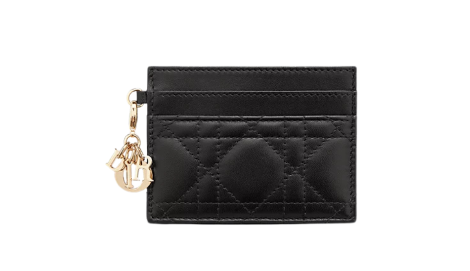 Lady Dior Freesia Card Holder