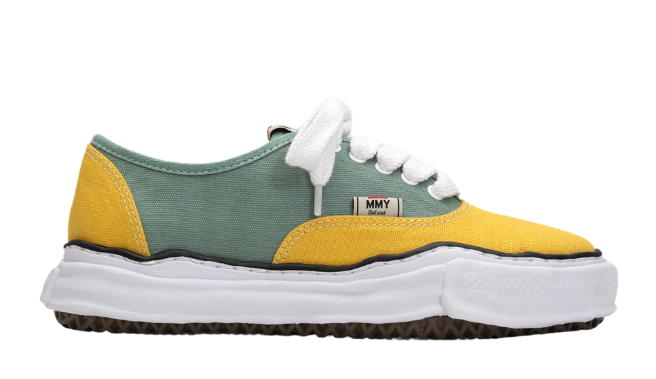 "BAKER" OG Sole Bicolor Canvas Low-top Sneaker