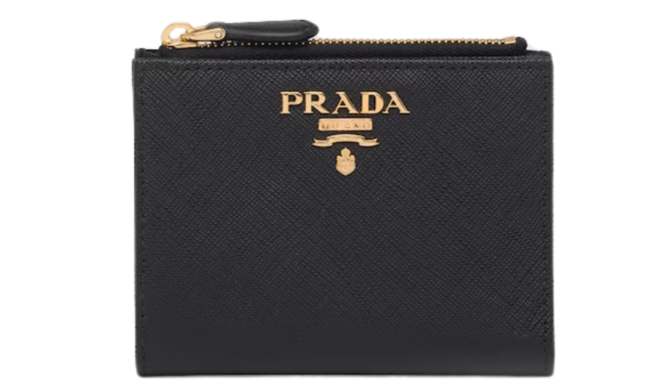 Small Saffiano leather wallet