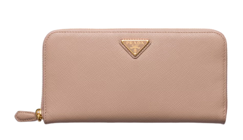 Large Saffiano Leather Wallet