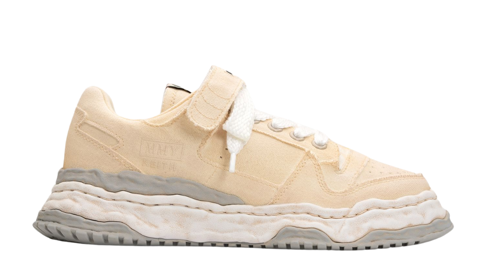 "KEITH" OG Sole Garment Dyed Canvas Low-top Sneaker