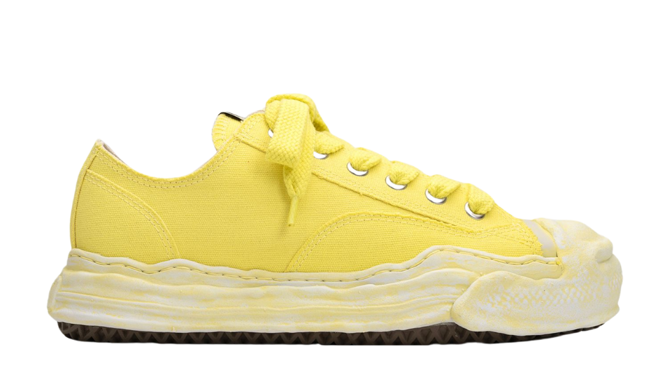 "HANK" OG Sole Garment Dyed Canvas Low-top Sneaker