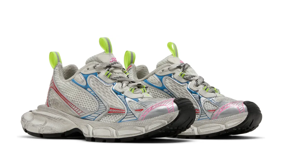 Balenciaga Wmns 3XL Sneaker 'Worn-Out - White Blue Red'