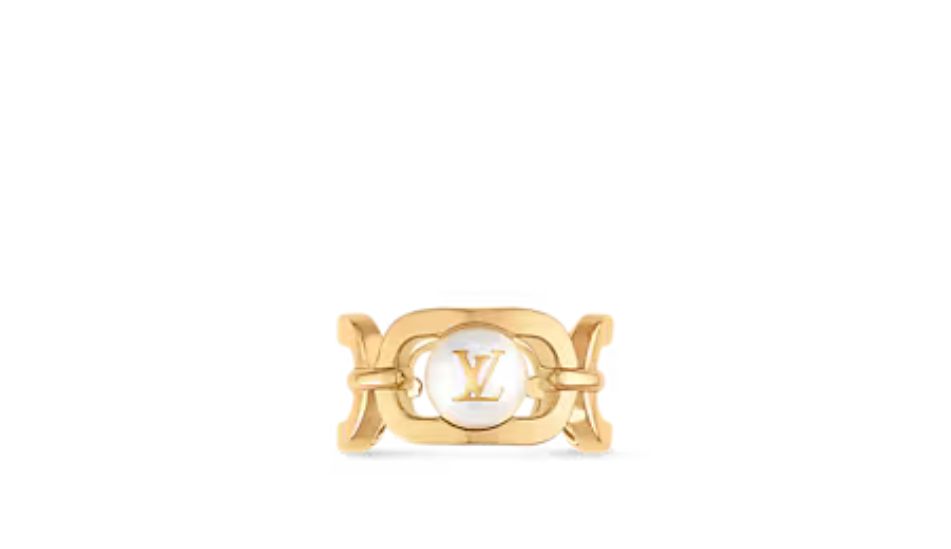 My LV Chain Pearls Ring