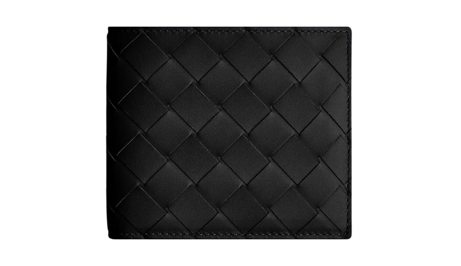 Intrecciato Bi-Fold Wallet With Coin Purse