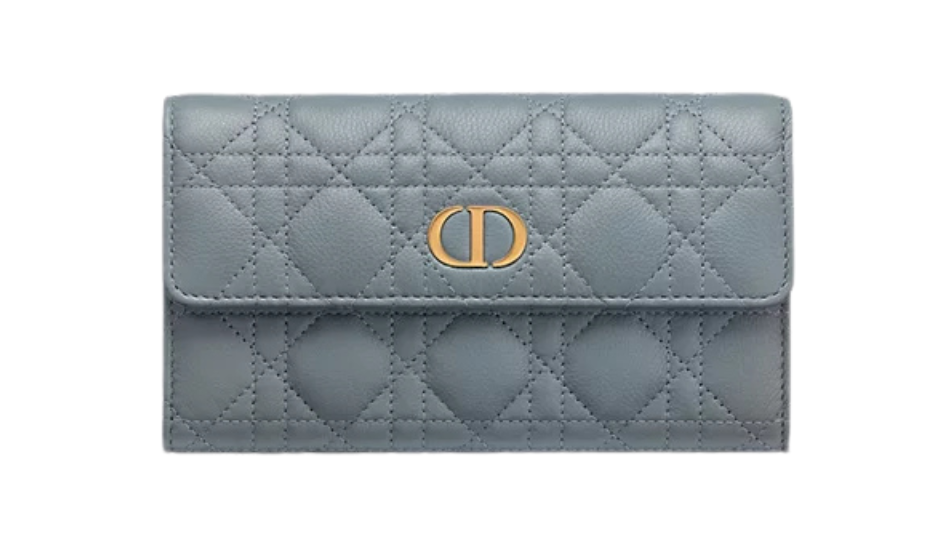 Dior Caro Orchid Long Wallet