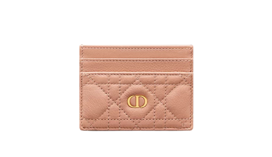 Dior Caro Freesia Card Holder