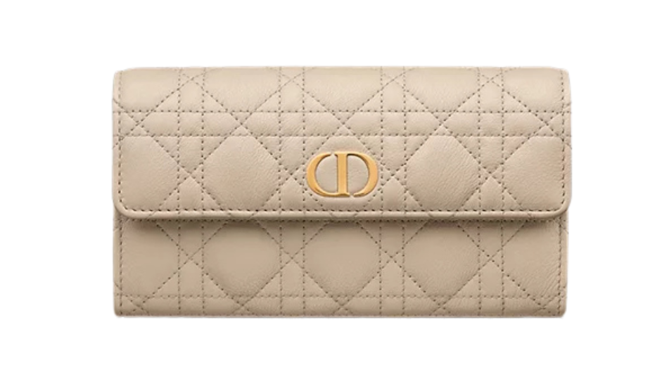 Dior Caro Orchid Long Wallet