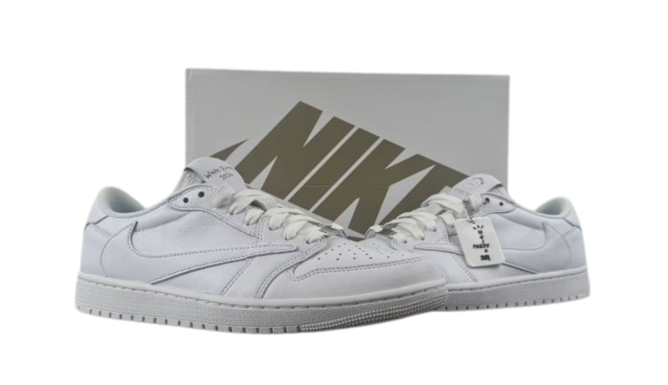 Travis Scott x Air Jordan 1 Low 'Michael Rubin White Party' Friends & Family