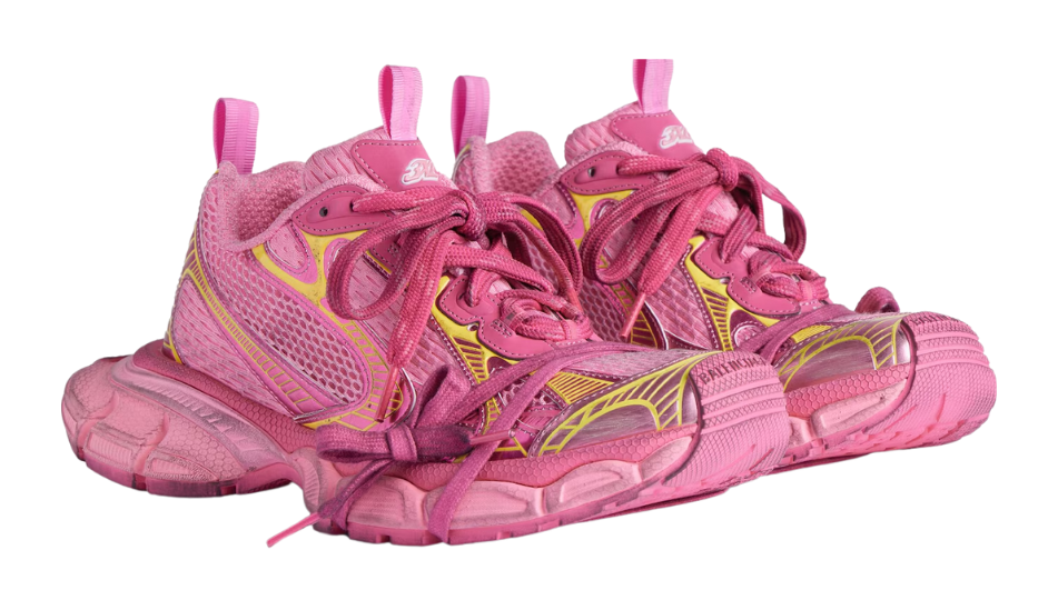 Women's 3xl Sneaker in Pink/yellow