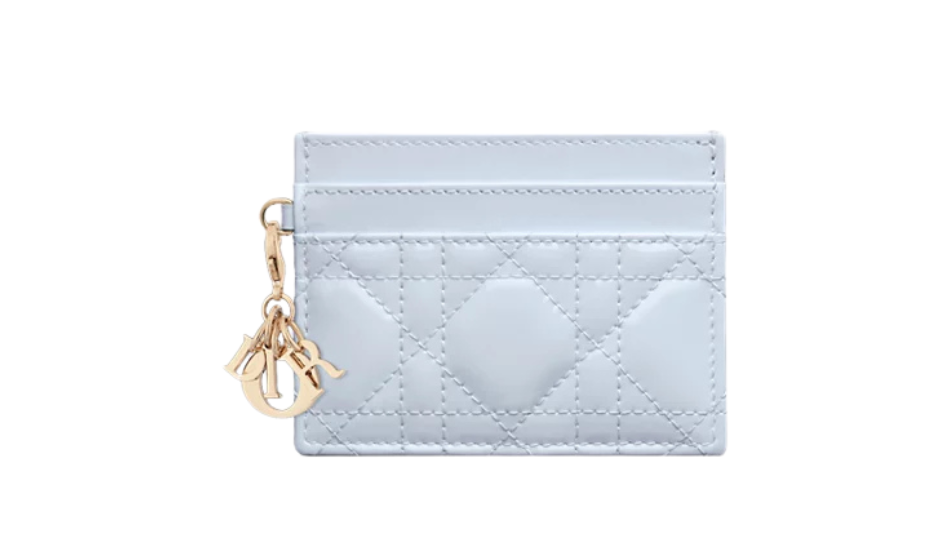 Lady Dior Freesia Card Holder