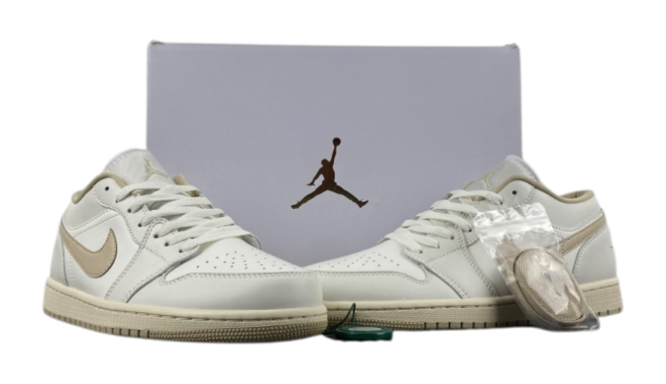 Wmns Air Jordan 1 Low 'Sail Rattan'