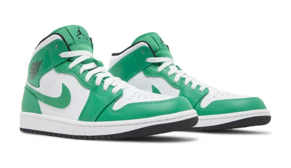 Air Jordan 1 Mid 'Lucky Green'
