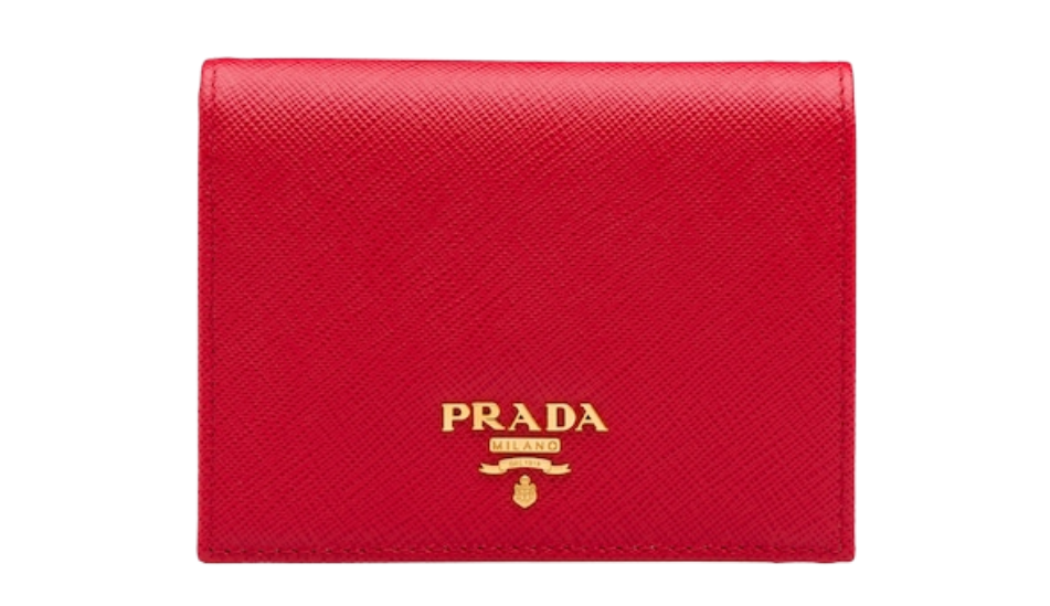 Small Saffiano Leather Wallet
