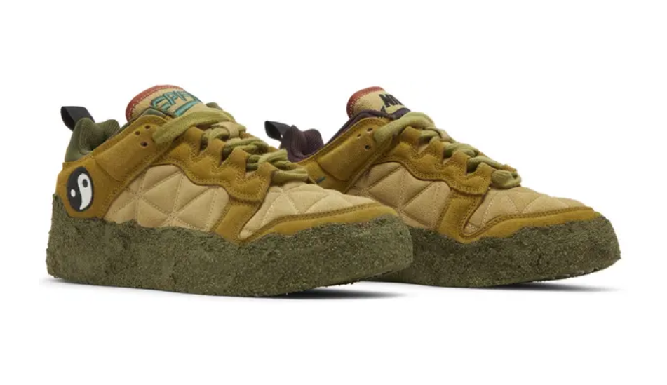 Cactus Plant Flea Market x Dunk Low SP 'Tan Mossy Green'