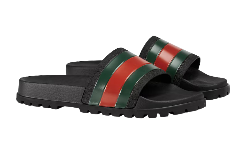 Men's slide sandal with Web