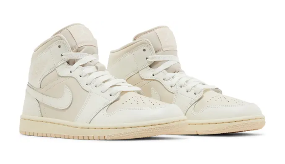 Wmns Air Jordan 1 Mid 'Legend Light Brown'